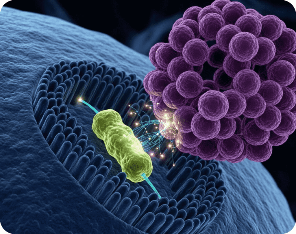 "Comparação entre resveratrol e biodisponibilidade entre o comum e micronizado mostrando a absorção no organismo"