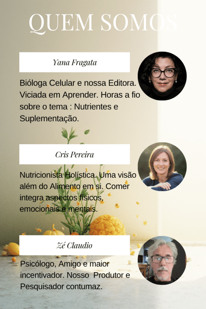 QUEM SOMOS. Apresentação da equipe