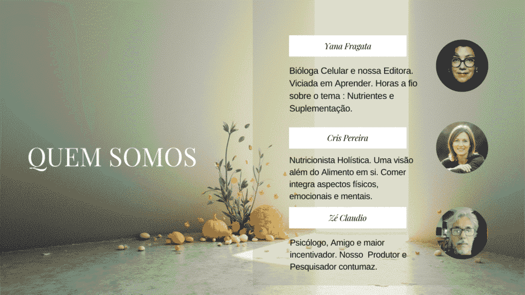 QUEM SOMOS. Apresentação da equipe
